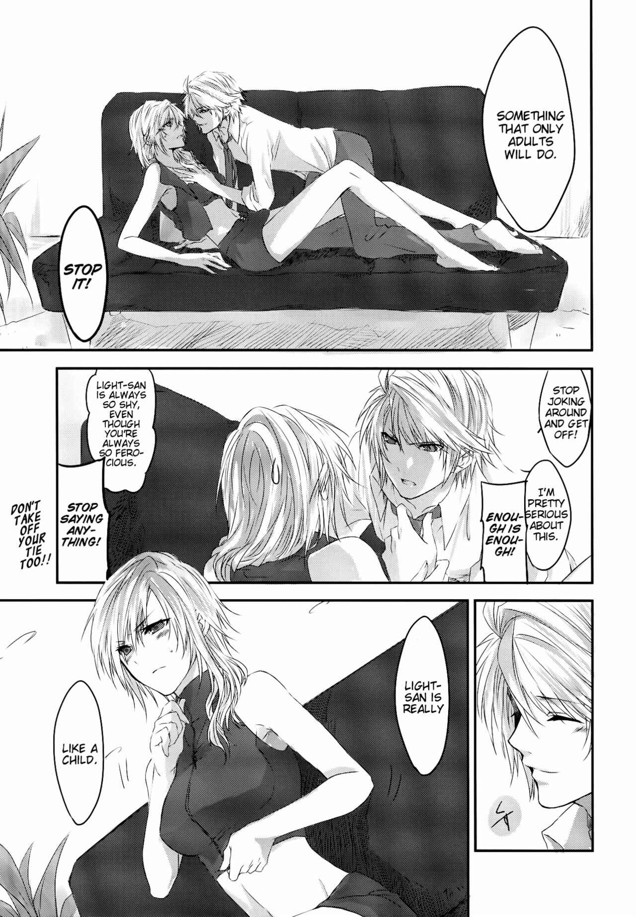 Page 23 Chapter Unknown_5126 Final Fantasy XIII - Shounen Kiss (Doujinshi)