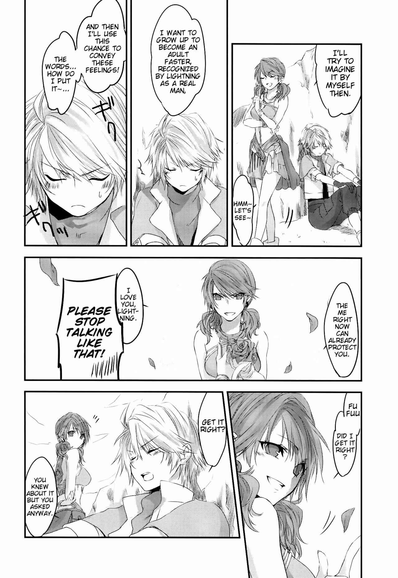 Page 8 Chapter Unknown_5126 Final Fantasy XIII - Shounen Kiss (Doujinshi)