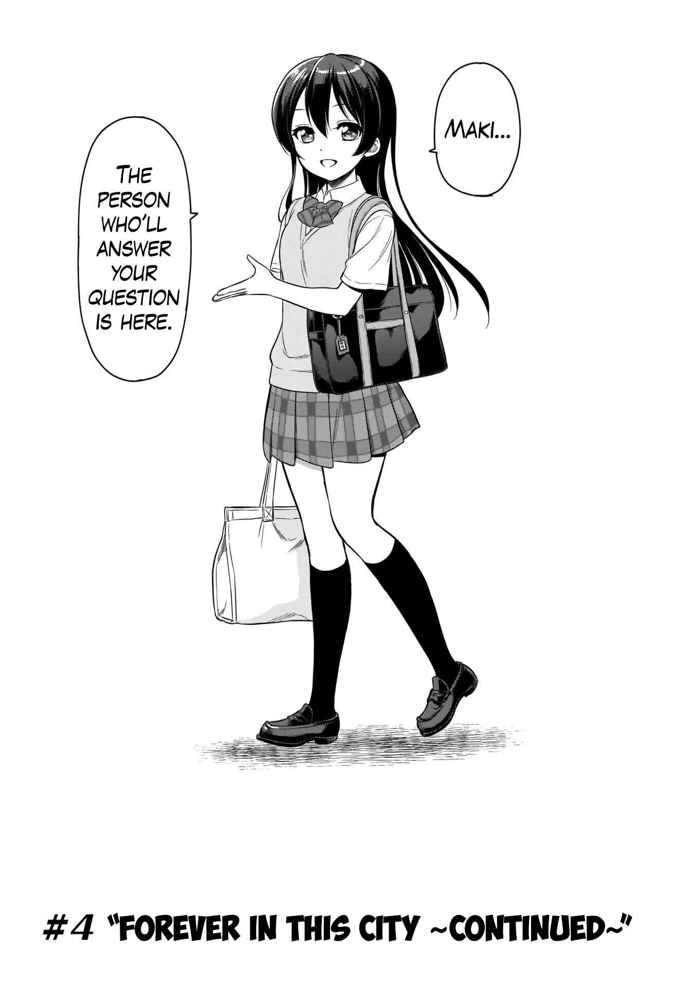 Page 1 Chapter 4 Love Live! School Idol Diary Special Edition