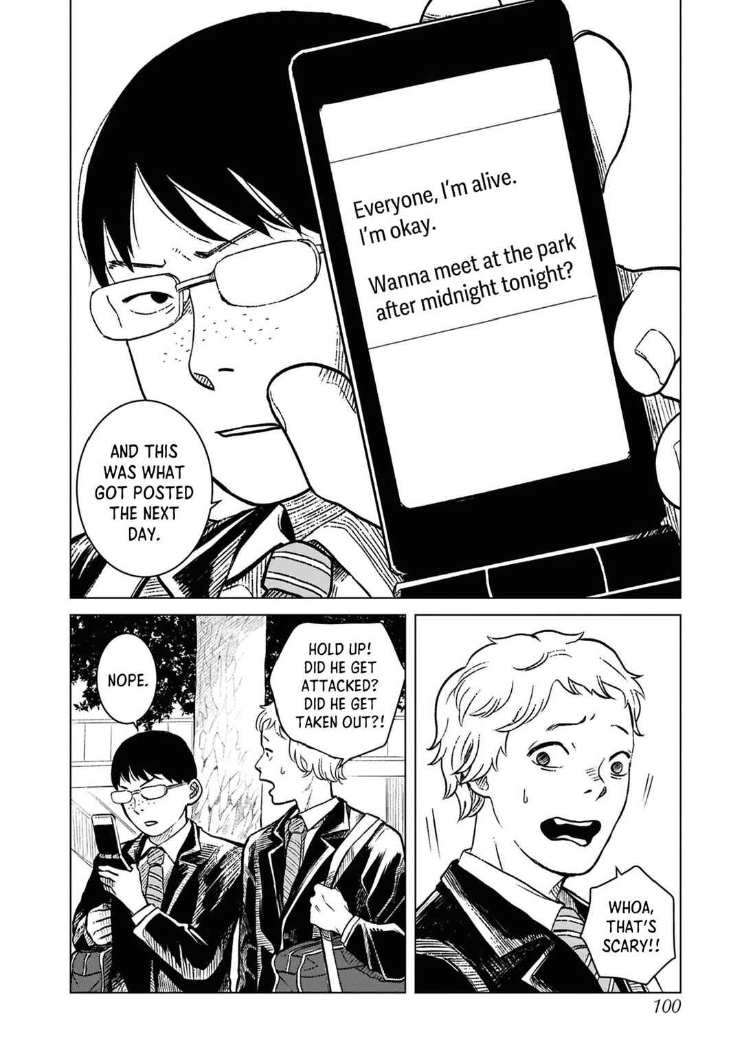 Page 12 Chapter 9 Net Keijiban Hyakumonogatari ~Toshi Densetsu Comic Kaidanshuu~