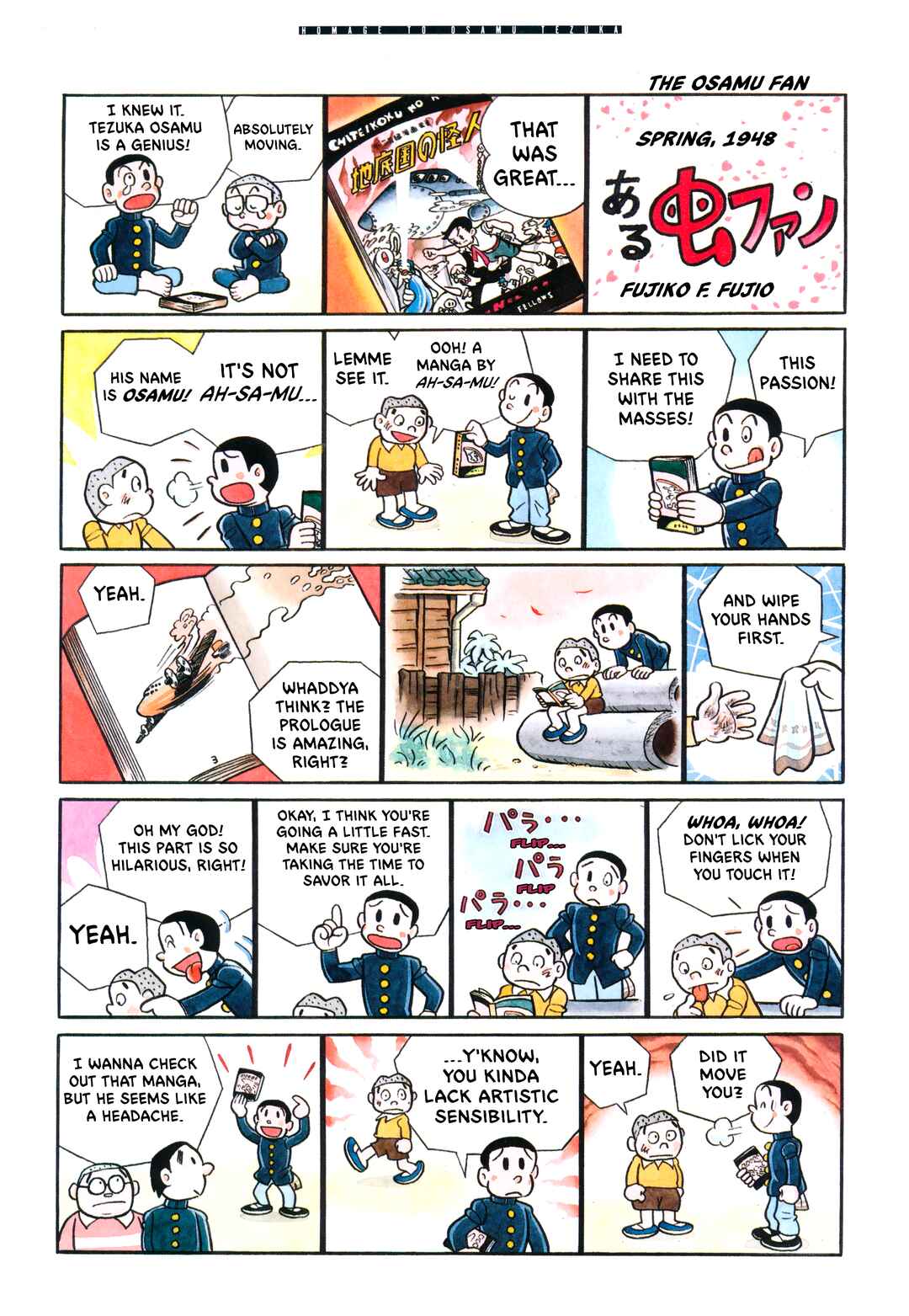 Page 1 Chapter 7 Homage to Osamu Tezuka