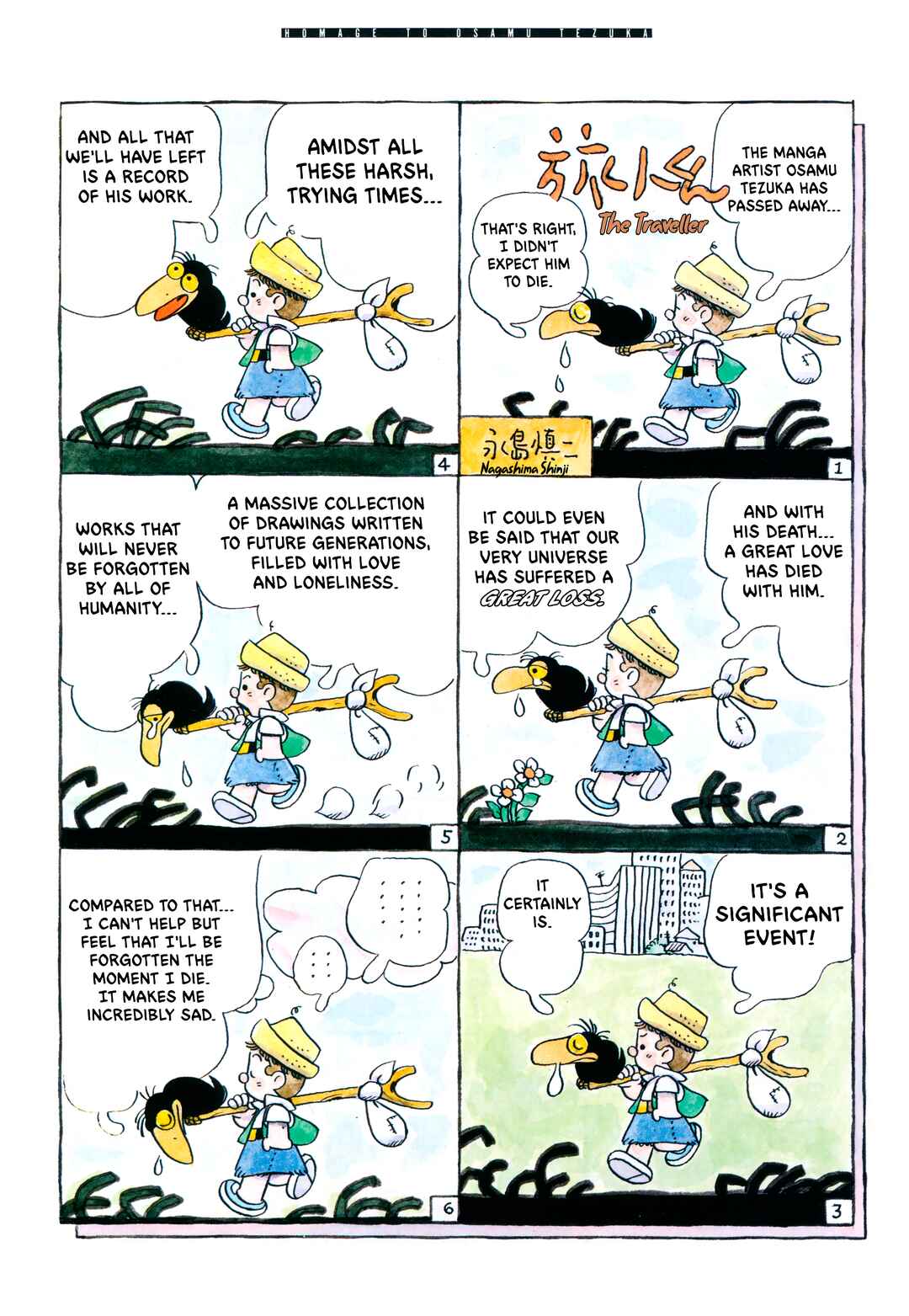Page 1 Chapter 6 Homage to Osamu Tezuka