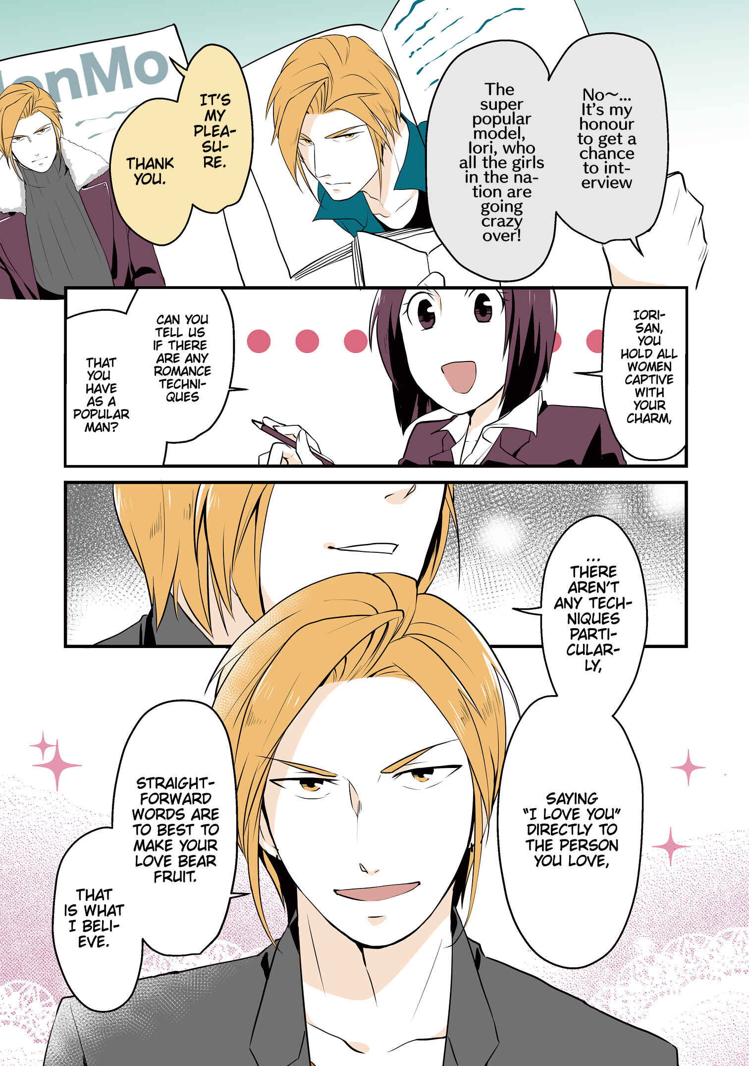 Page 1 Chapter 1 Urekko Model to Kaseifu-san