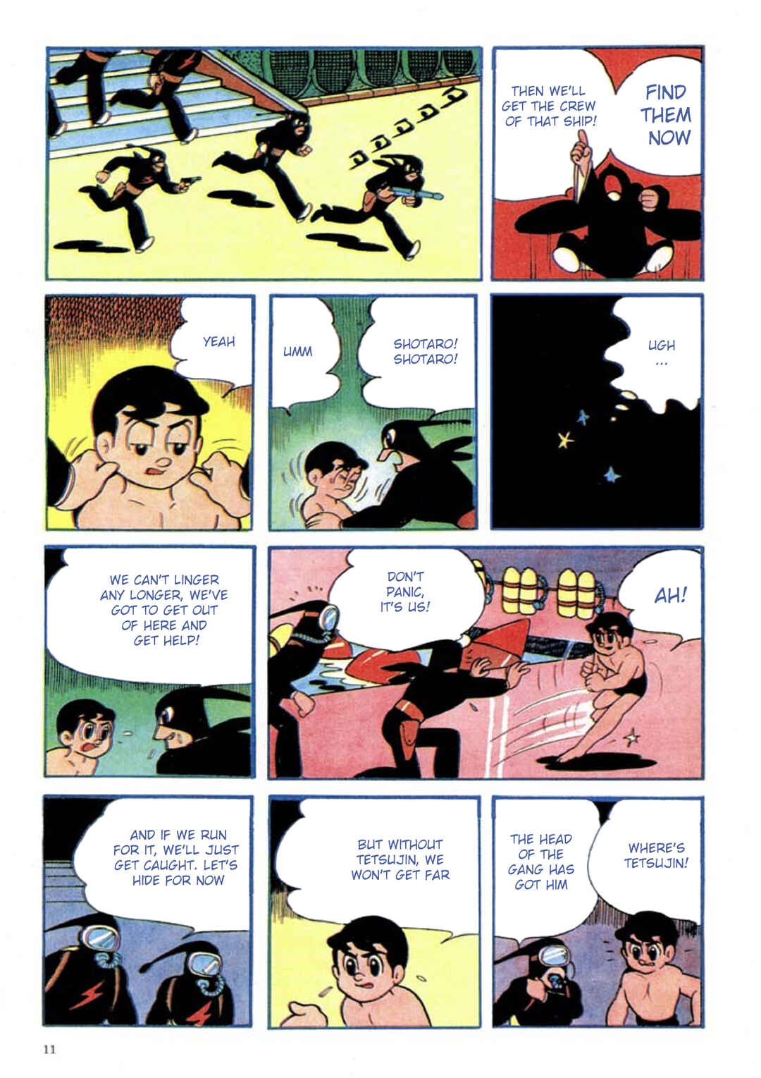 Page 11 Chapter 1 Tetsujin No. 28 Kappa Comics Full Color Version