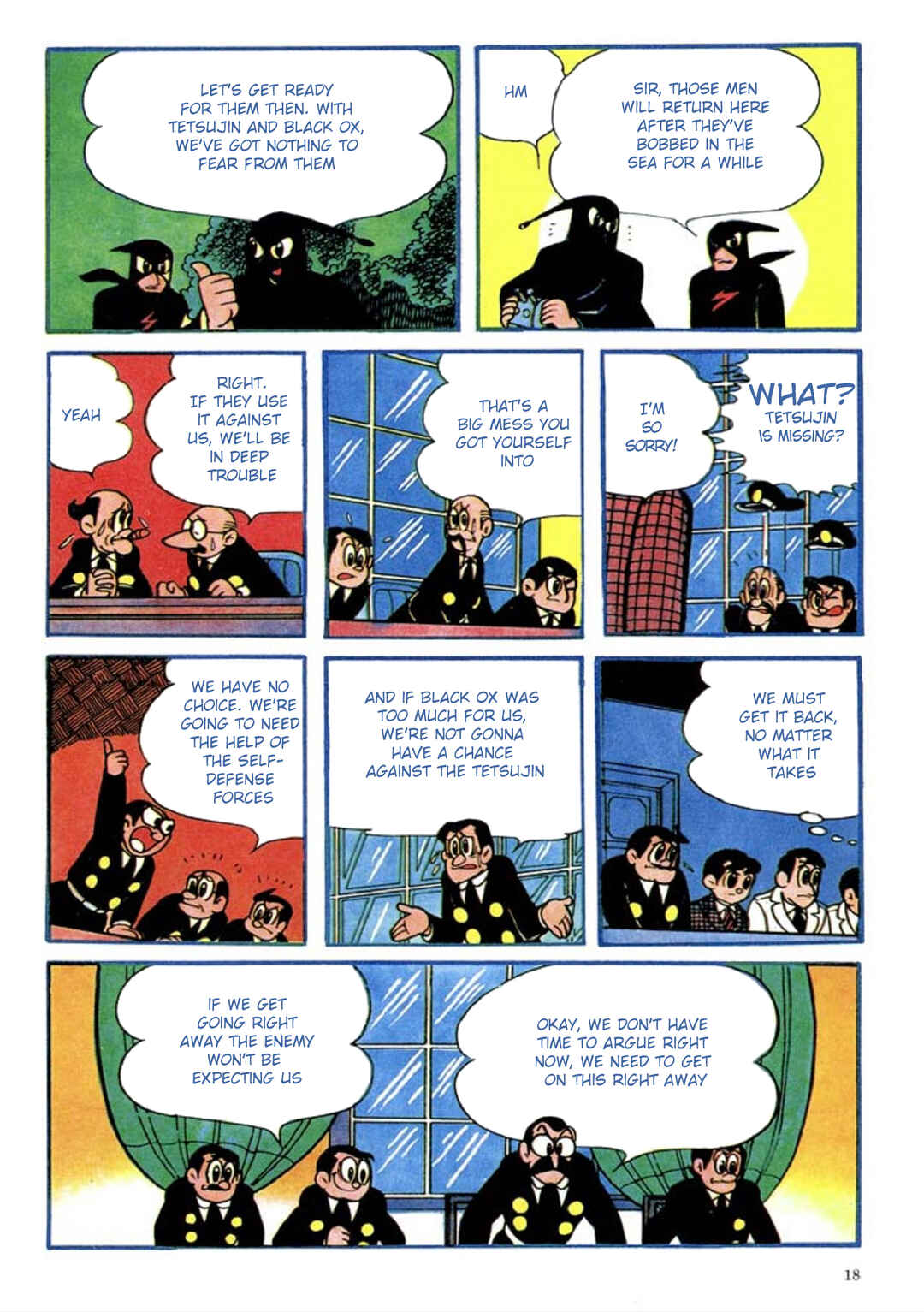 Page 18 Chapter 1 Tetsujin No. 28 Kappa Comics Full Color Version