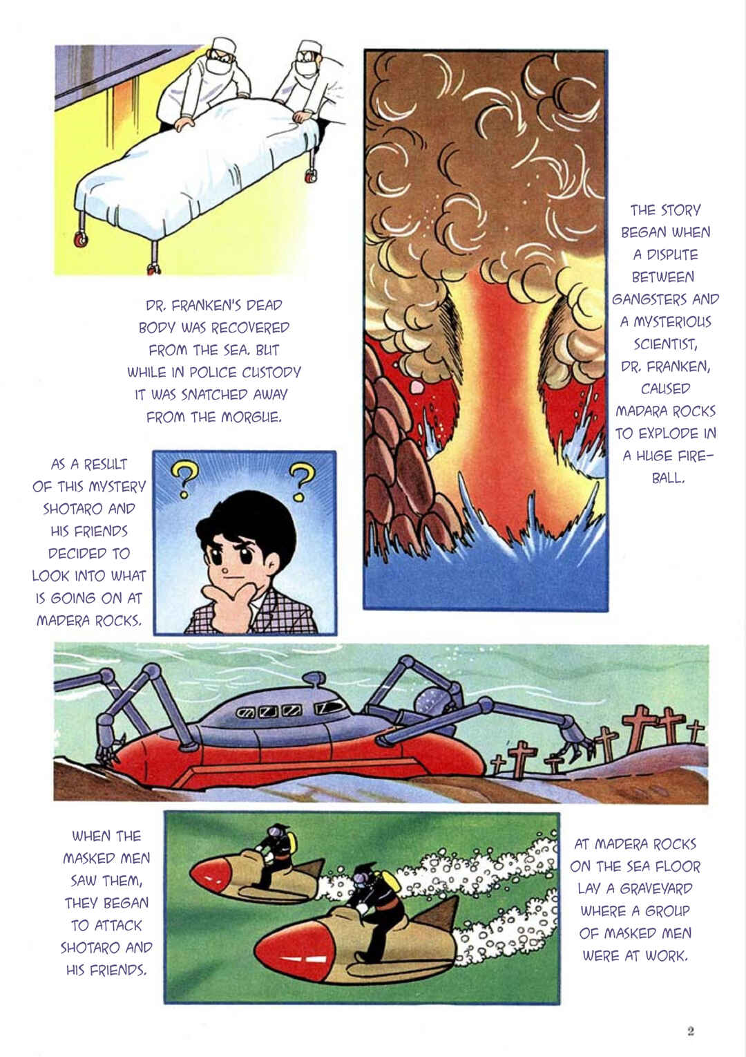Page 2 Chapter 1 Tetsujin No. 28 Kappa Comics Full Color Version