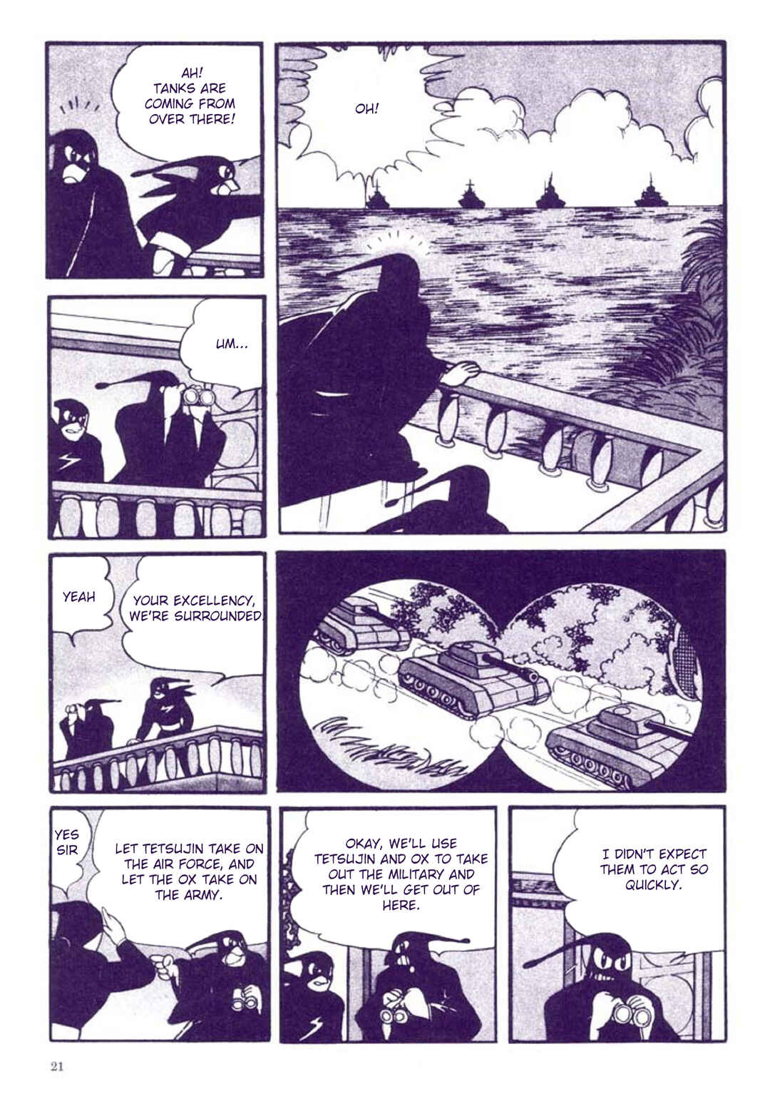Page 21 Chapter 1 Tetsujin No. 28 Kappa Comics Full Color Version