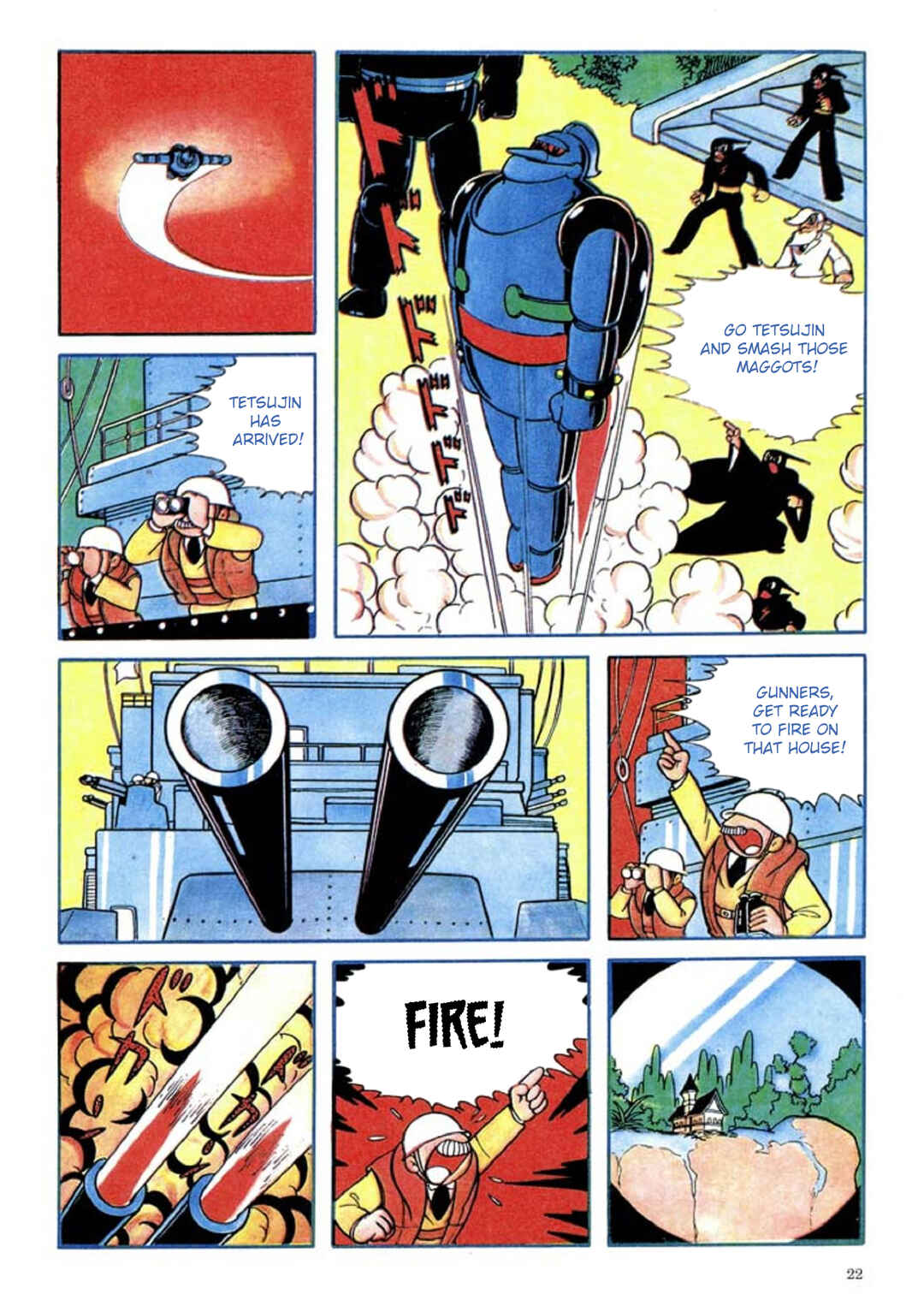 Page 22 Chapter 1 Tetsujin No. 28 Kappa Comics Full Color Version