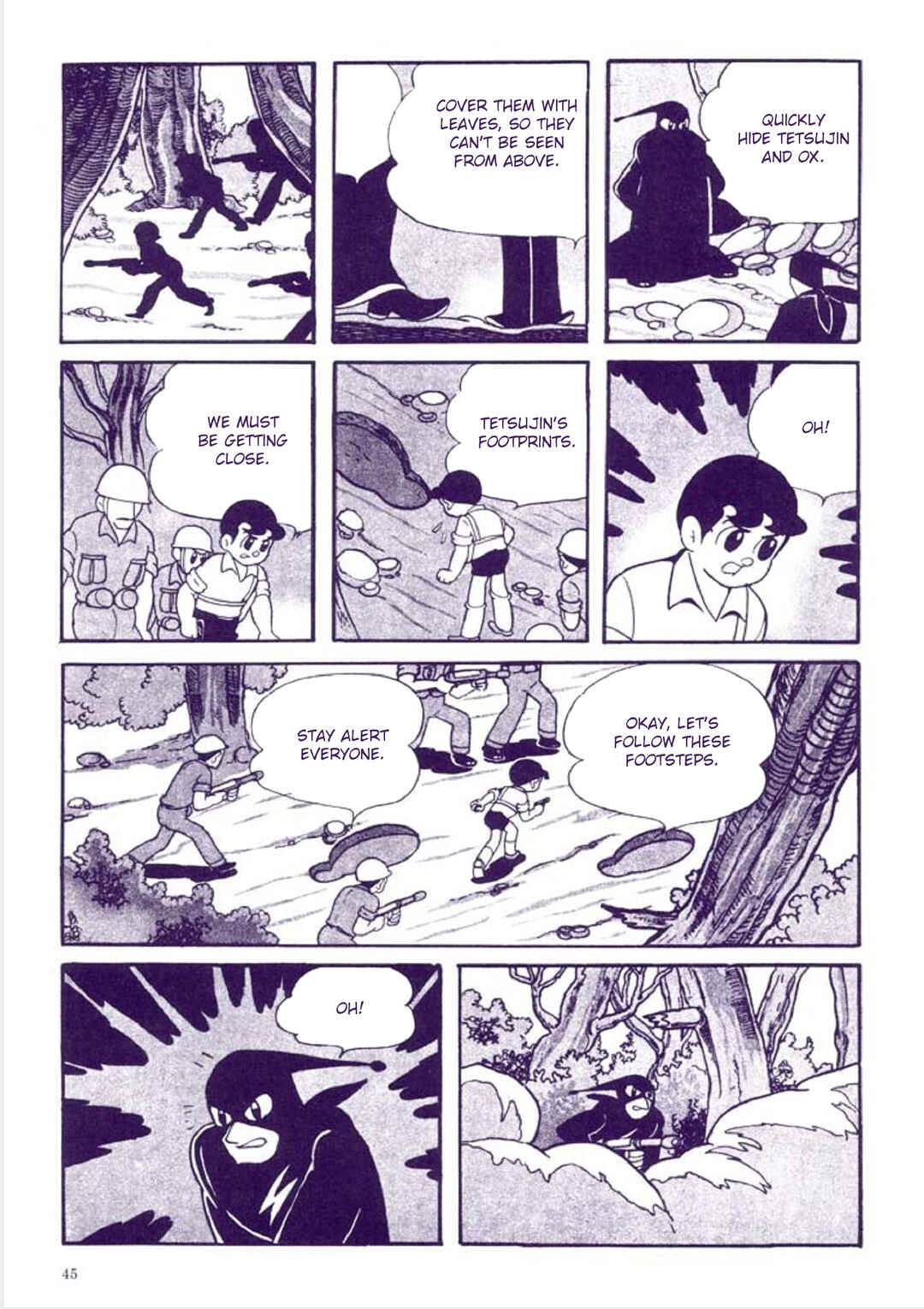 Page 45 Chapter 1 Tetsujin No. 28 Kappa Comics Full Color Version