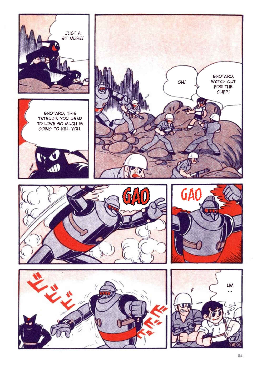 Page 54 Chapter 1 Tetsujin No. 28 Kappa Comics Full Color Version