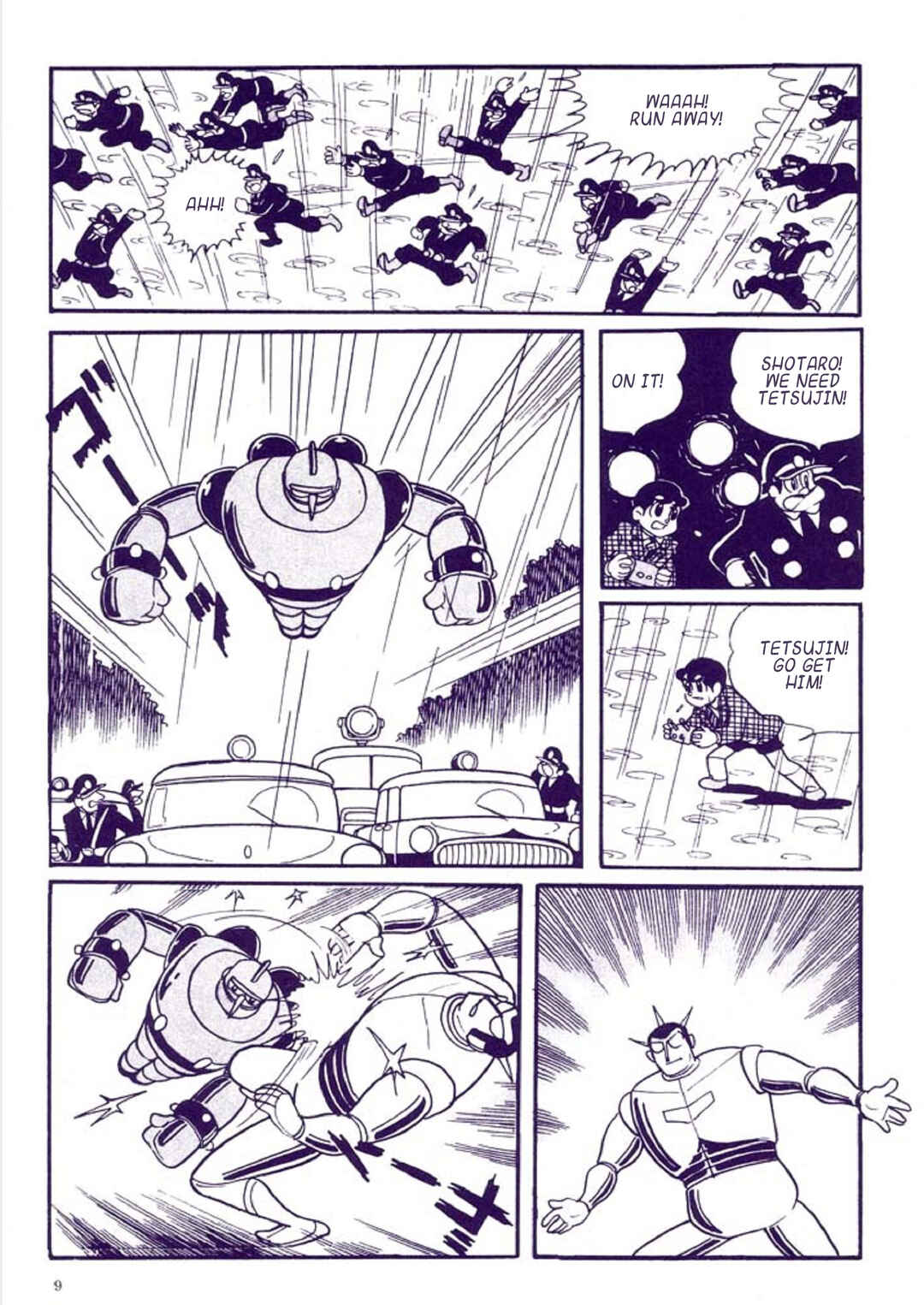 Page 13 Chapter 1 Tetsujin No. 28 Kappa Comics Full Color Version