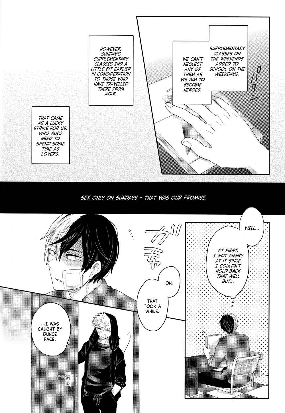 Page 12 Chapter Unknown_df89 My Hero Academia - Nichiyoubi wa Tokubetsu (Doujinshi)