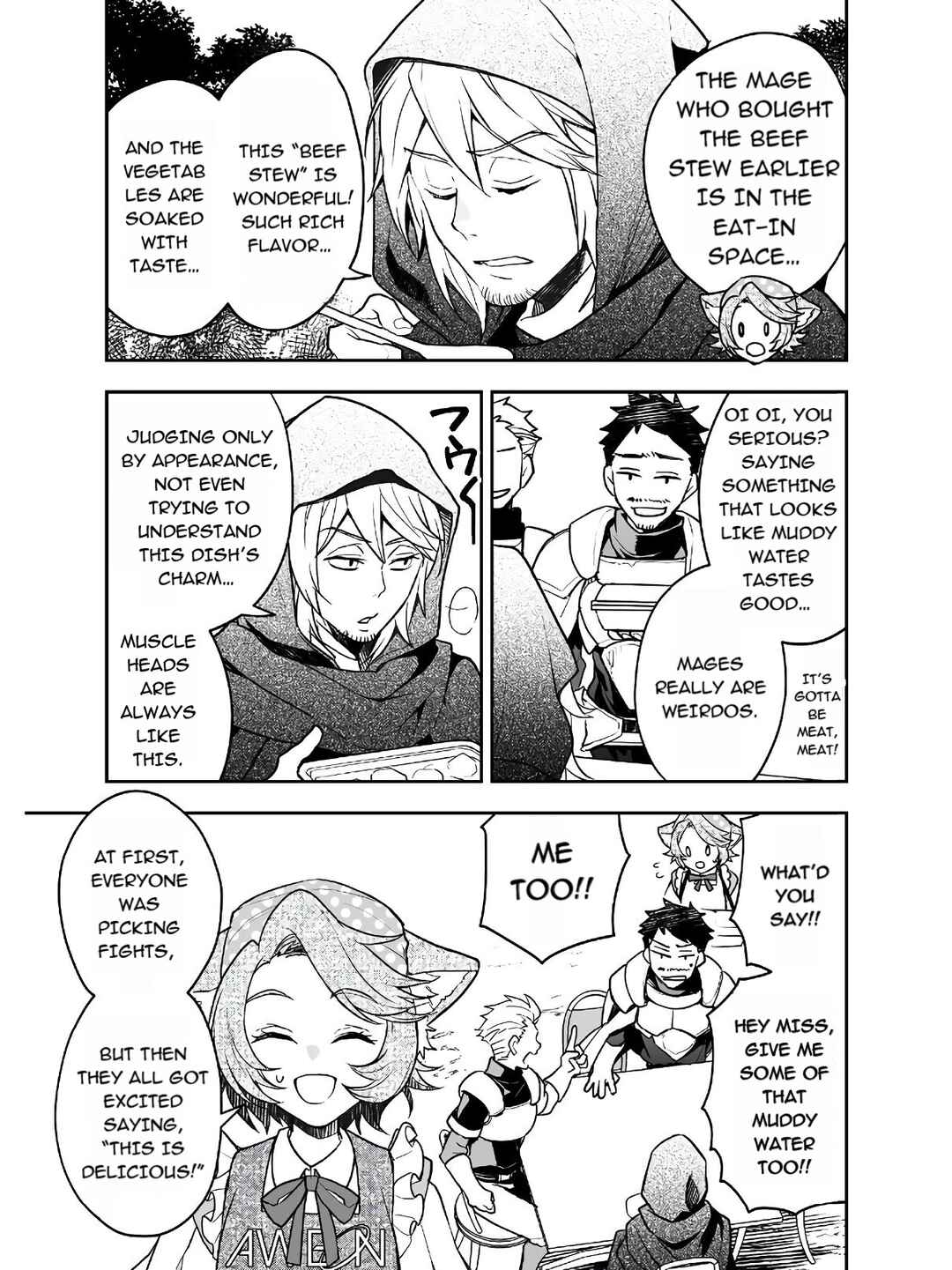 Page 14 Chapter 11 AWEON Mall Isekai, Grand Opening Today! THE COMIC