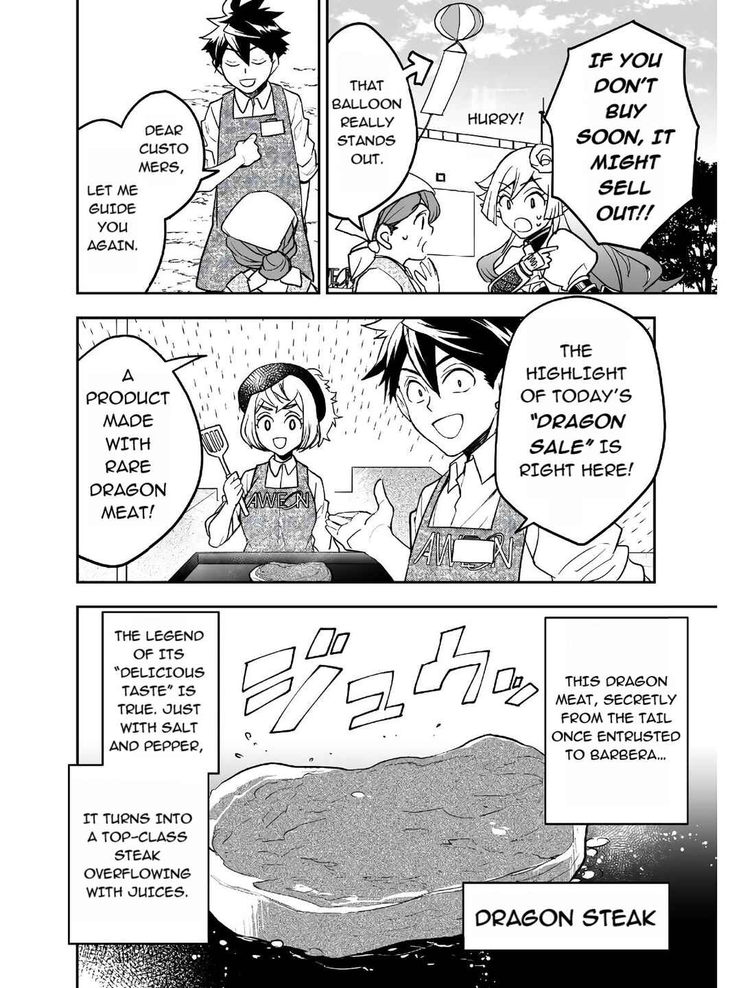 Page 7 Chapter 11 AWEON Mall Isekai, Grand Opening Today! THE COMIC