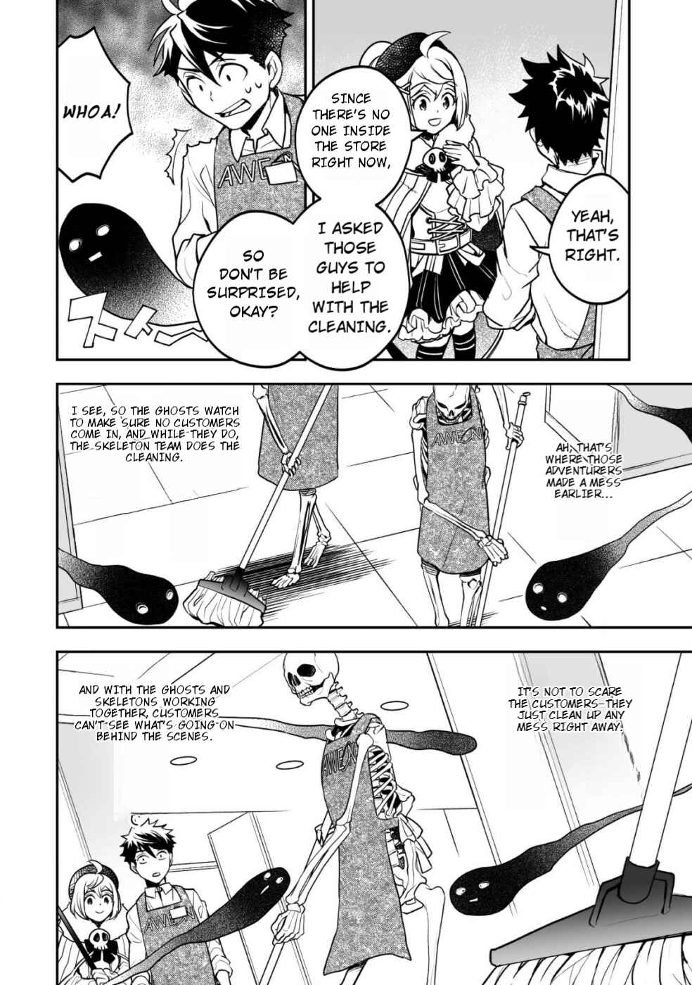 Page 13 Chapter 4 AWEON Mall Isekai, Grand Opening Today! THE COMIC
