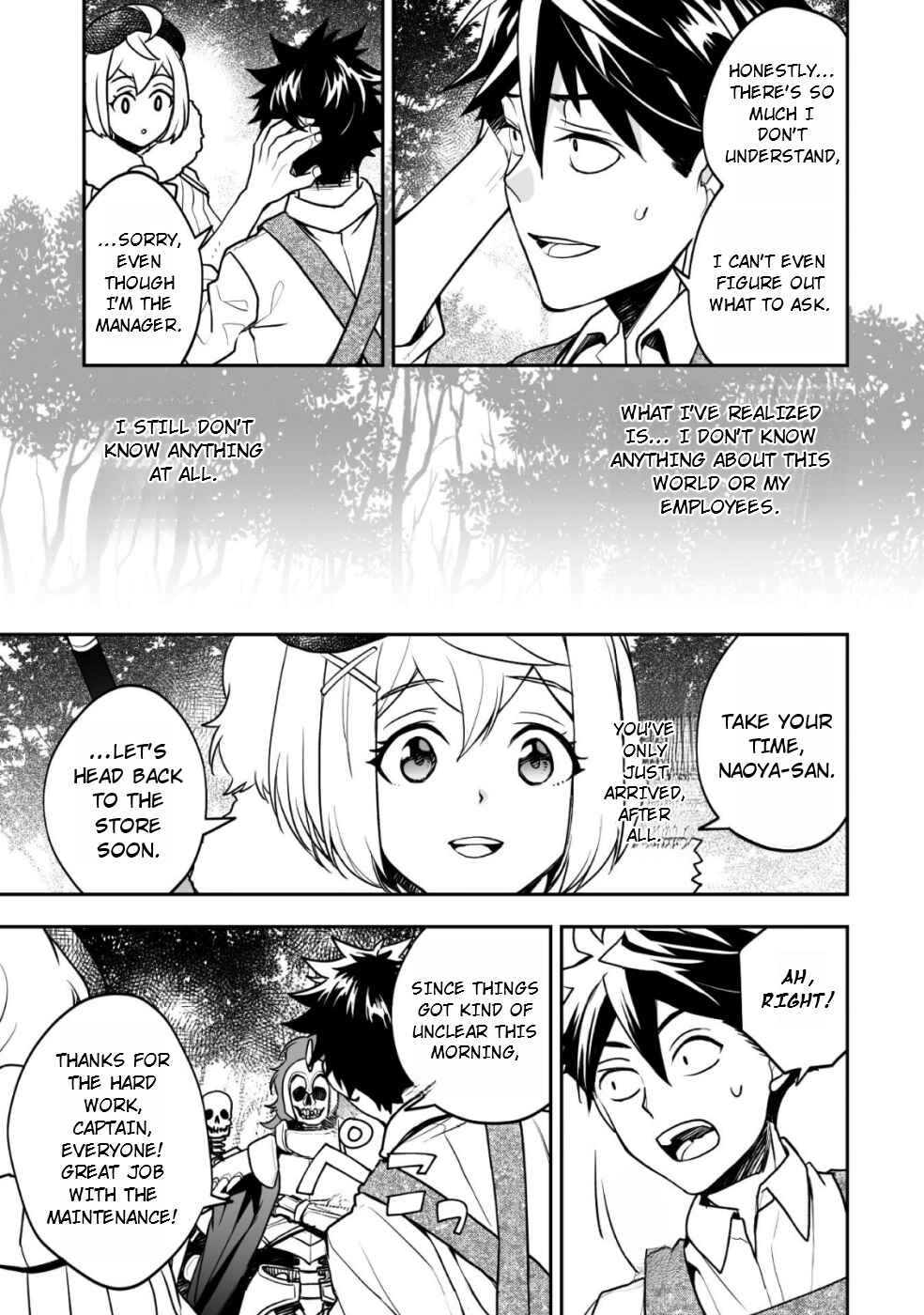 Page 24 Chapter 4 AWEON Mall Isekai, Grand Opening Today! THE COMIC