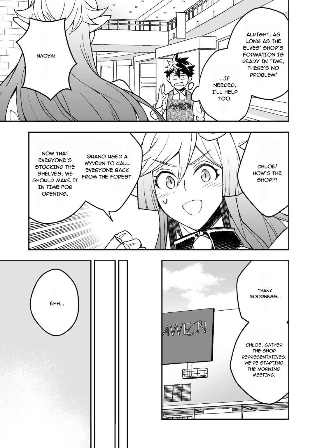 Page 30 Chapter 23 AWEON Mall Isekai, Grand Opening Today! THE COMIC