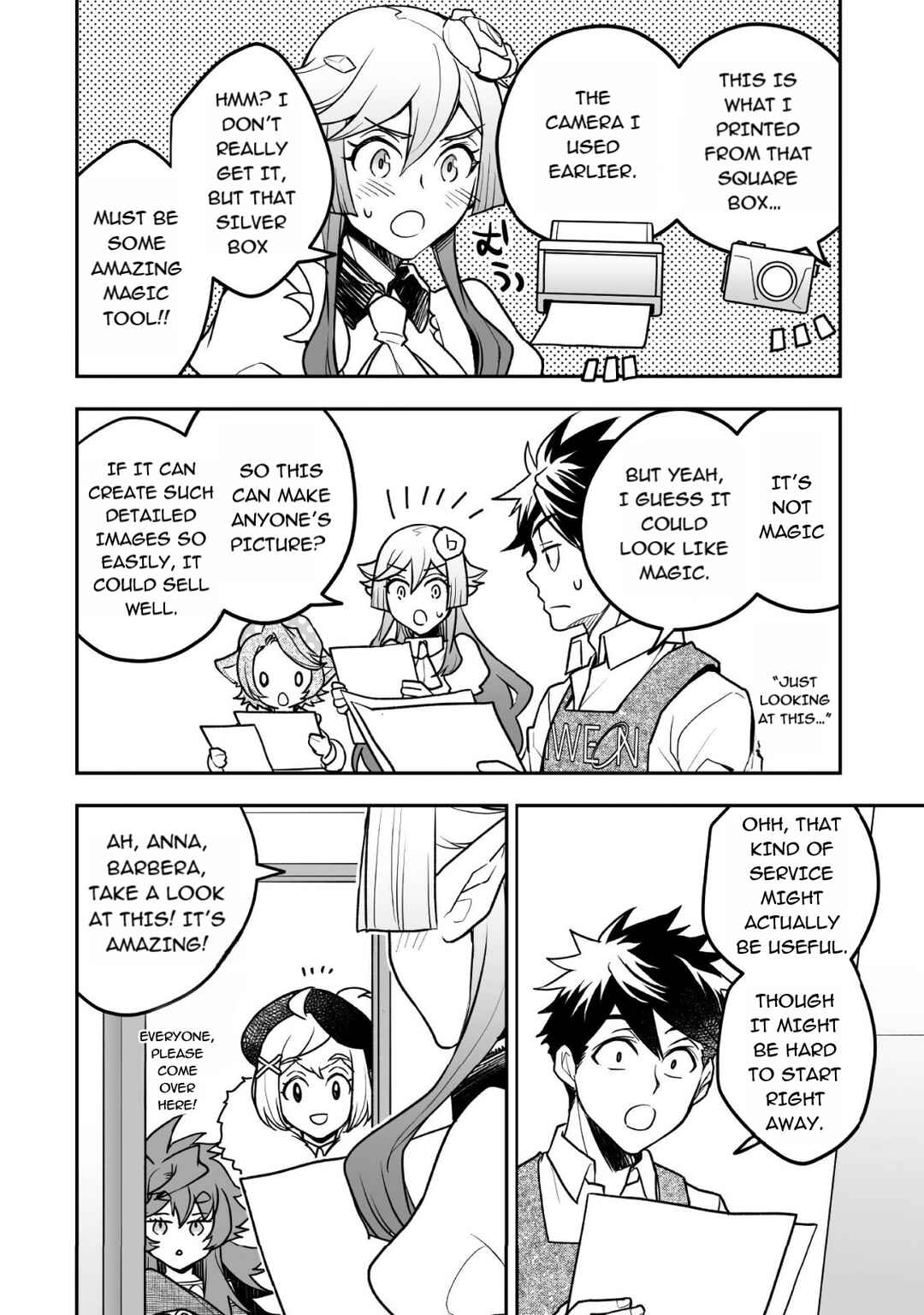 Page 12 Chapter 10 AWEON Mall Isekai, Grand Opening Today! THE COMIC