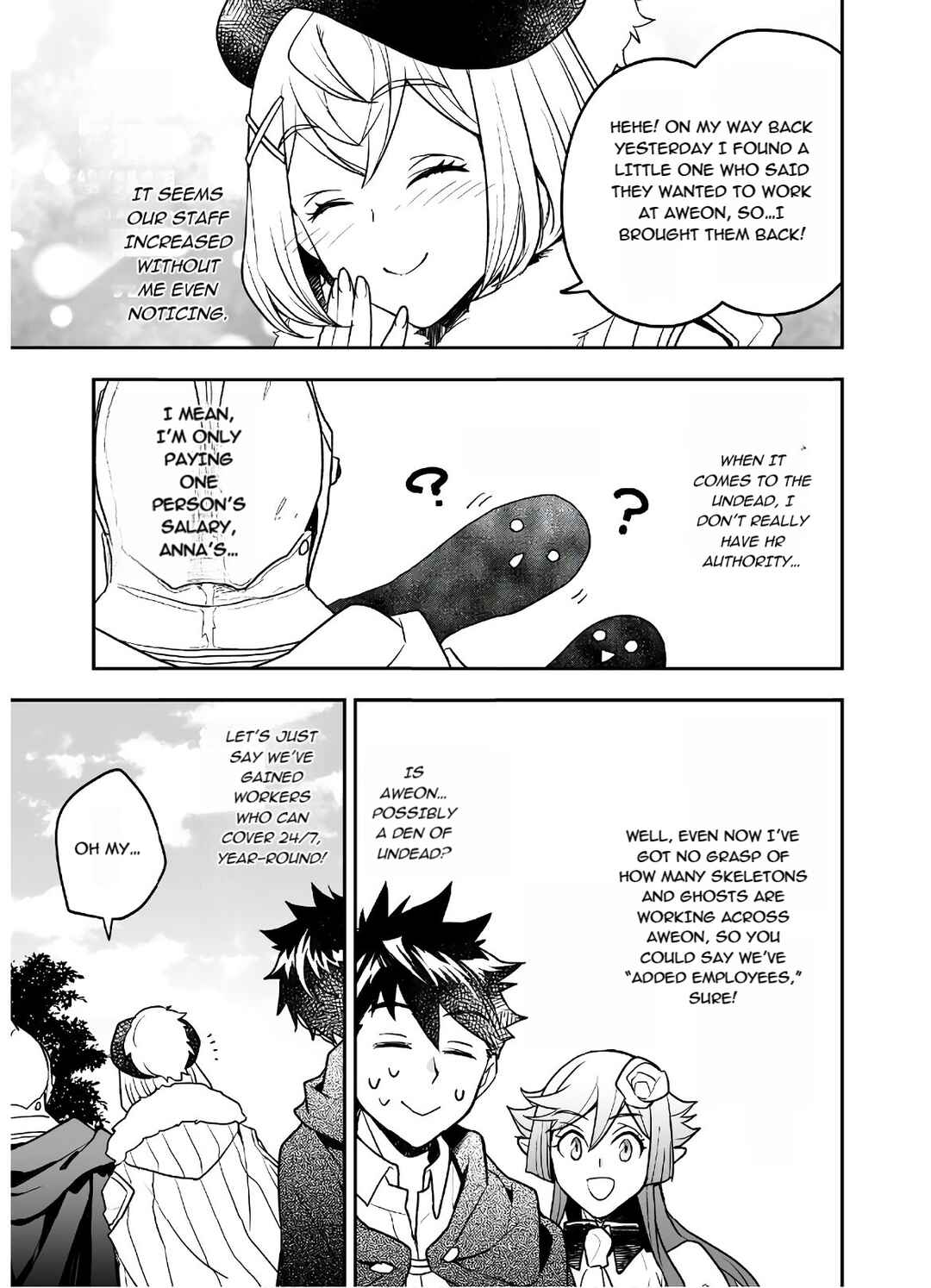 Page 25 Chapter 21 AWEON Mall Isekai, Grand Opening Today! THE COMIC