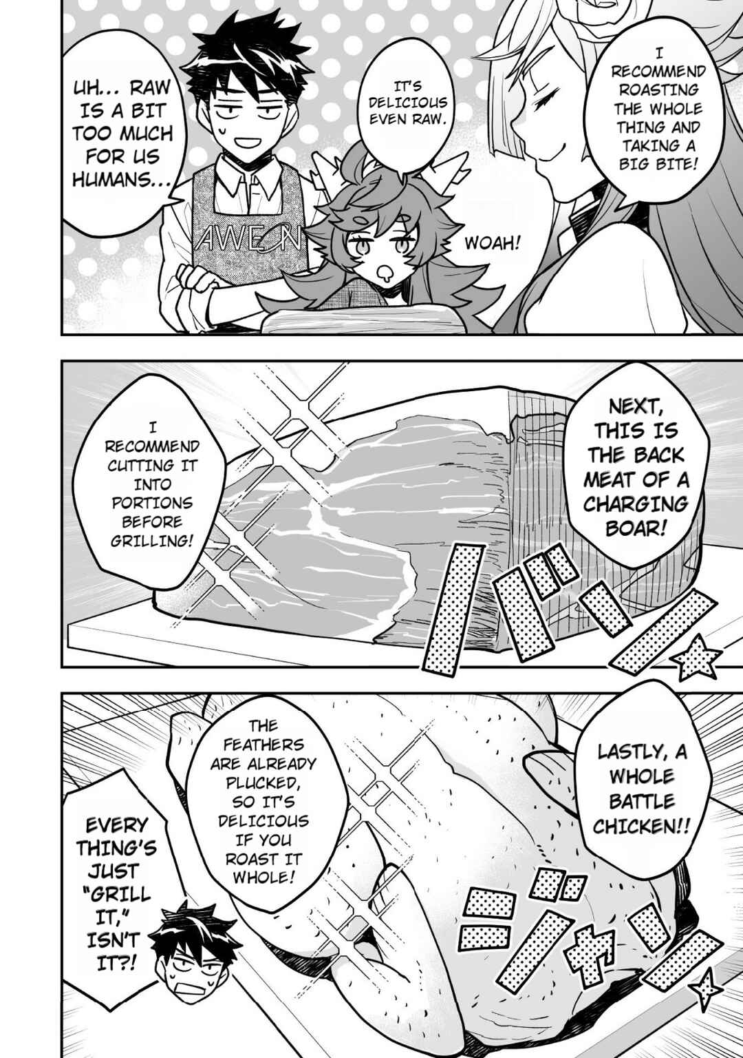 Page 13 Chapter 8 AWEON Mall Isekai, Grand Opening Today! THE COMIC