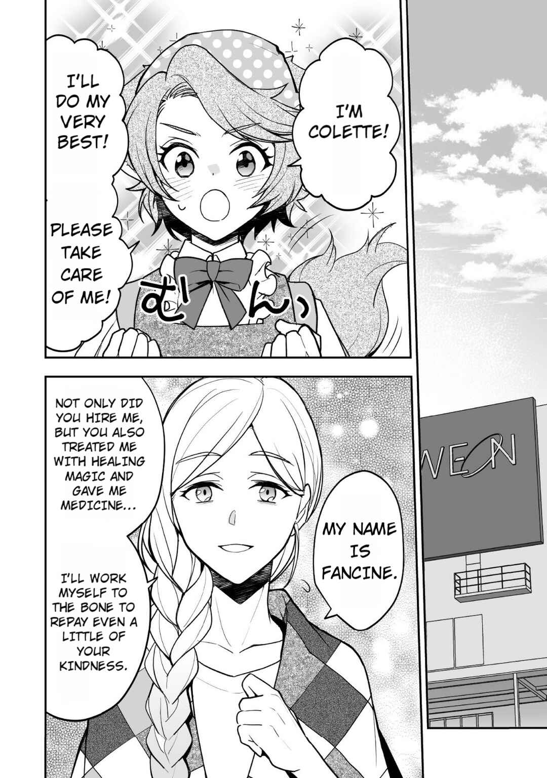 Page 3 Chapter 8 AWEON Mall Isekai, Grand Opening Today! THE COMIC