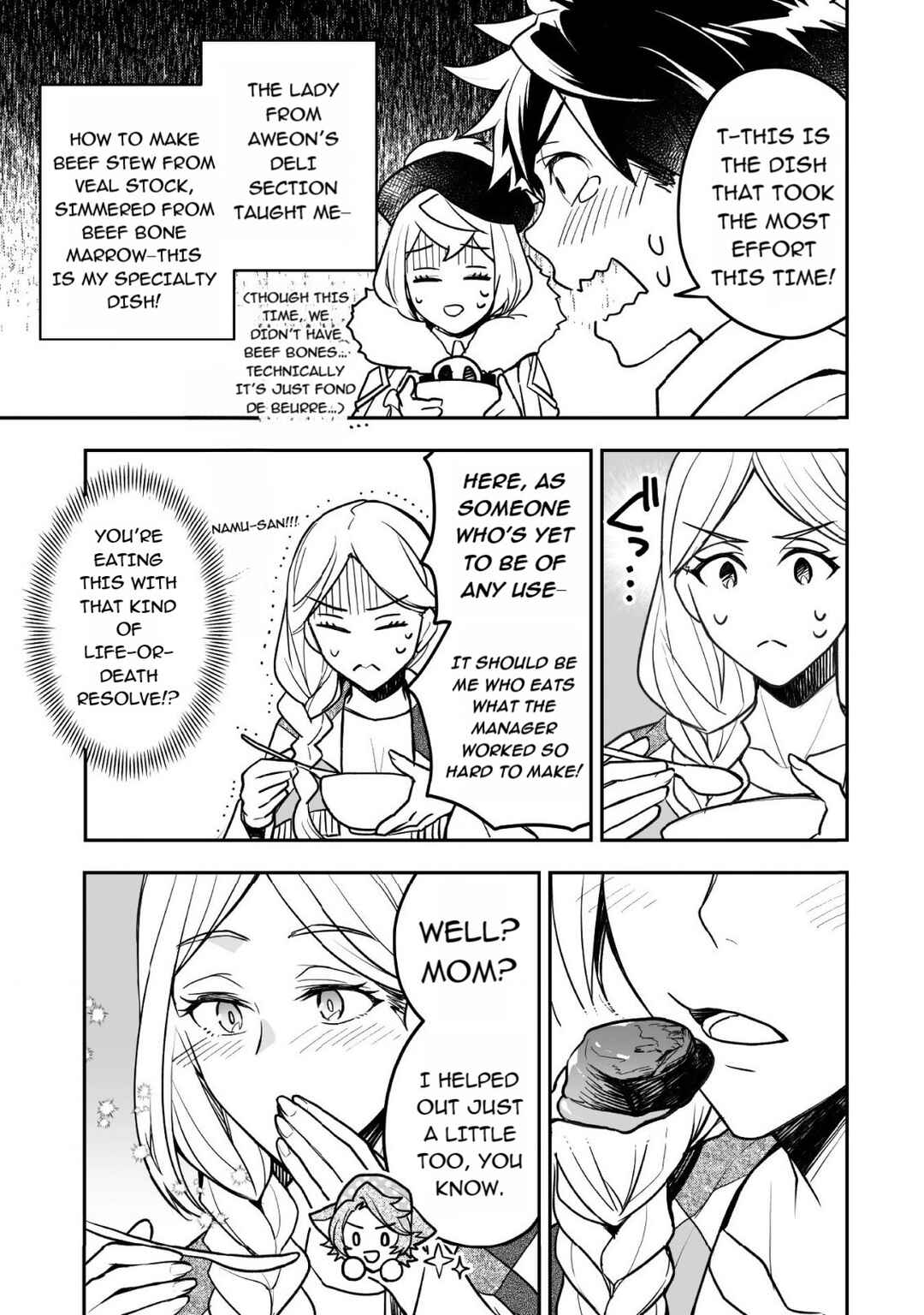 Page 14 Chapter 9 AWEON Mall Isekai, Grand Opening Today! THE COMIC