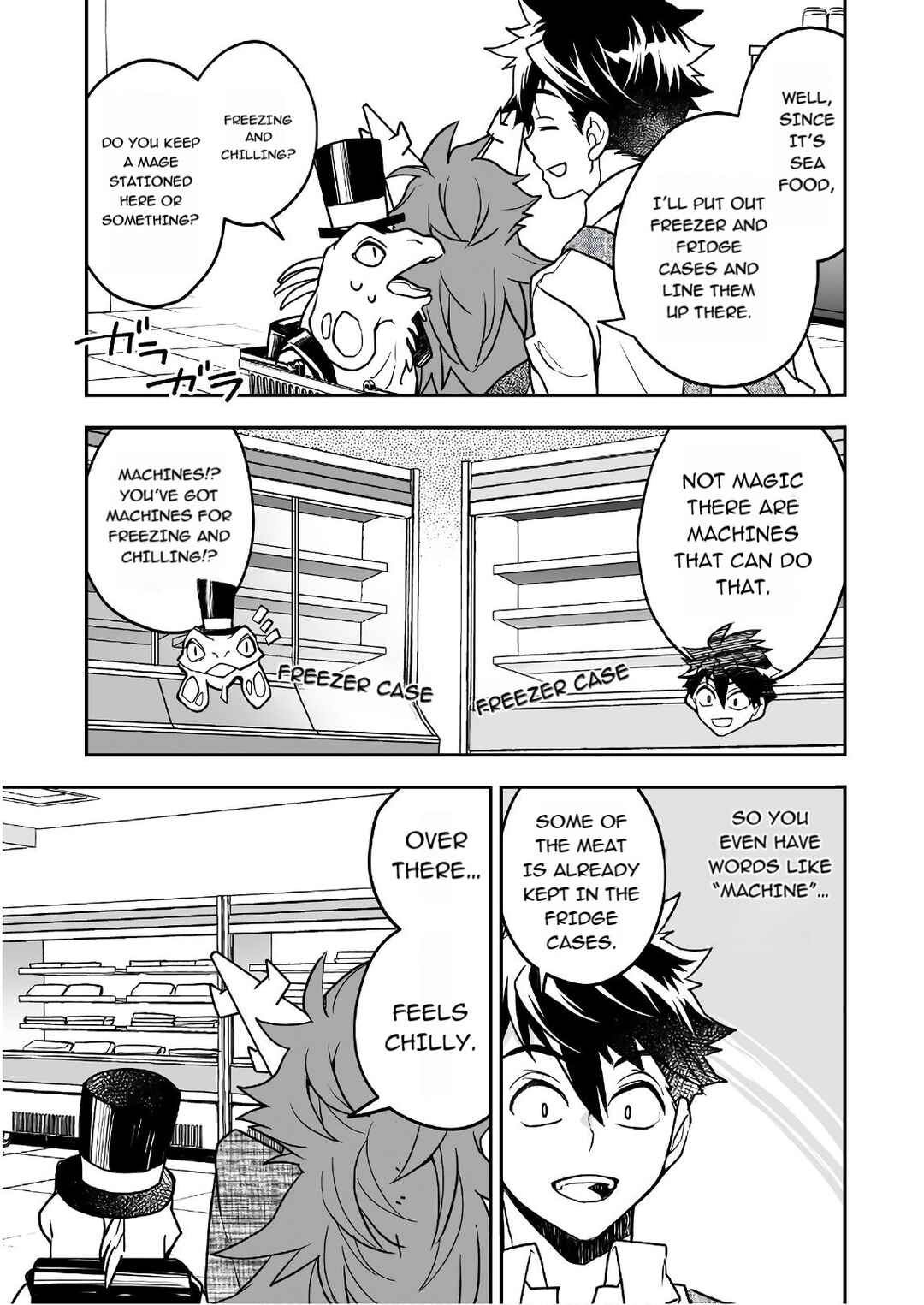 Page 14 Chapter 16 AWEON Mall Isekai, Grand Opening Today! THE COMIC