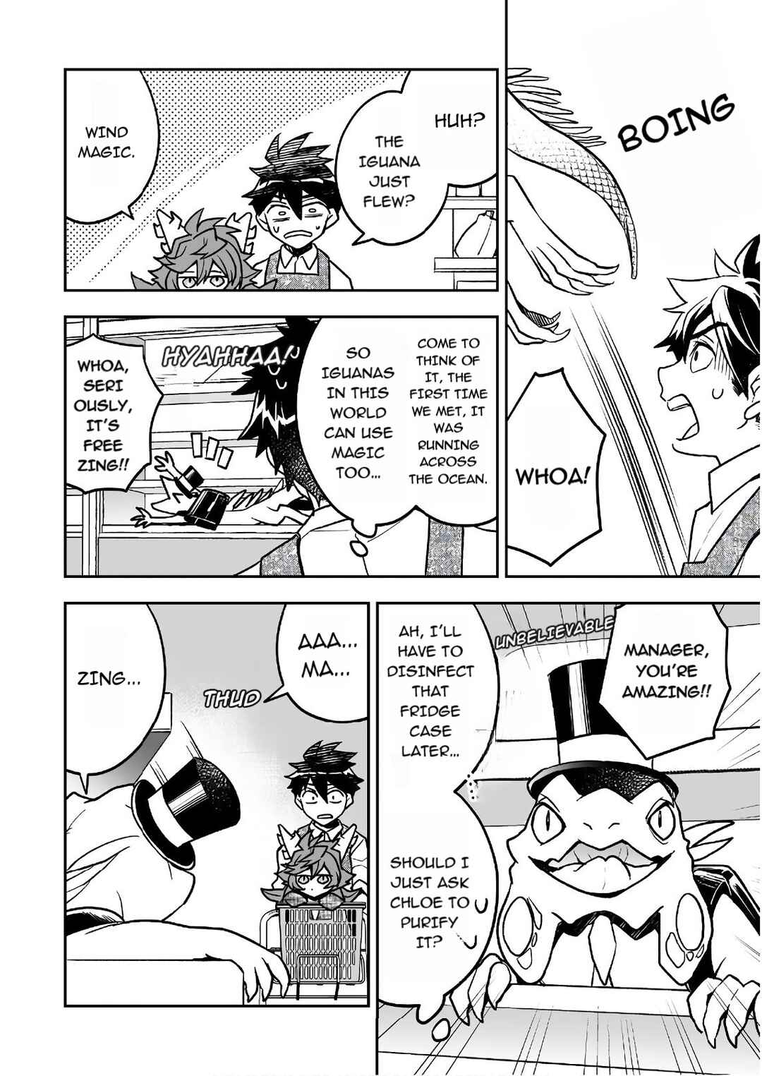 Page 15 Chapter 16 AWEON Mall Isekai, Grand Opening Today! THE COMIC