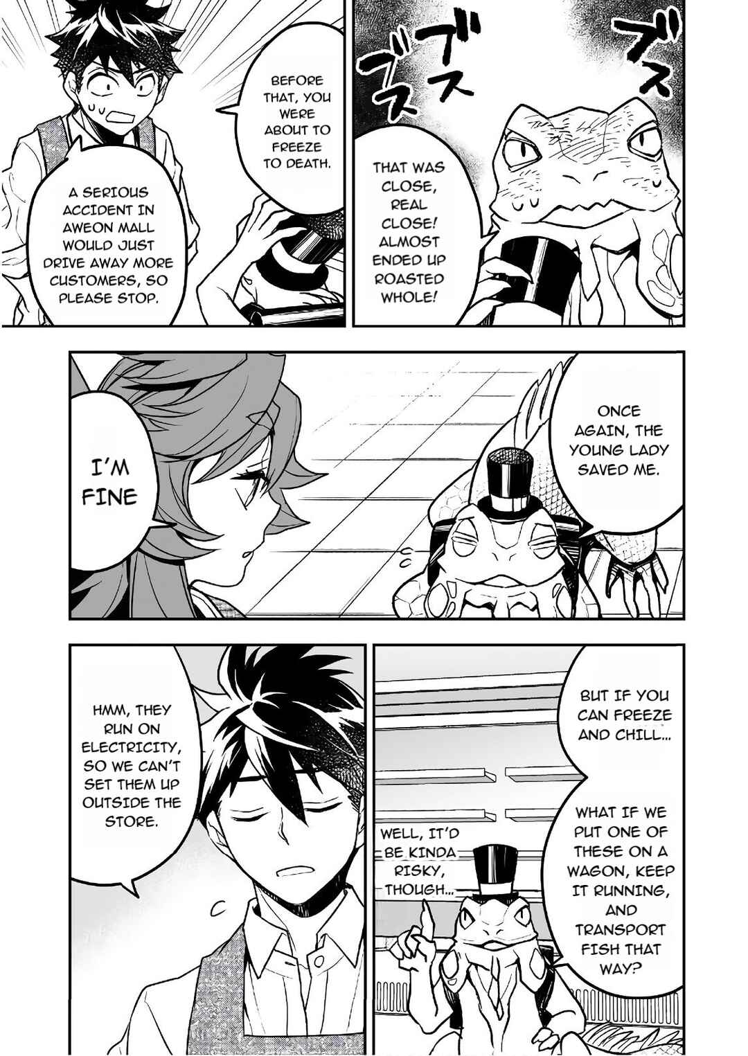 Page 18 Chapter 16 AWEON Mall Isekai, Grand Opening Today! THE COMIC