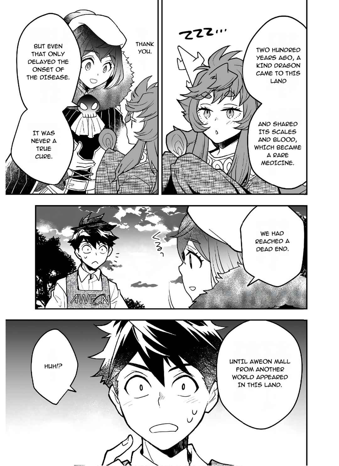Page 27 Chapter 22 AWEON Mall Isekai, Grand Opening Today! THE COMIC