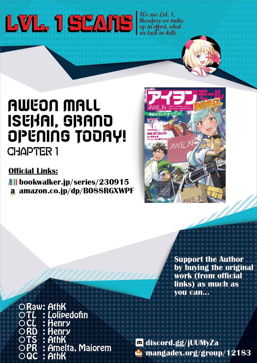 Page 32 Chapter 1 AWEON Mall Isekai, Grand Opening Today! THE COMIC
