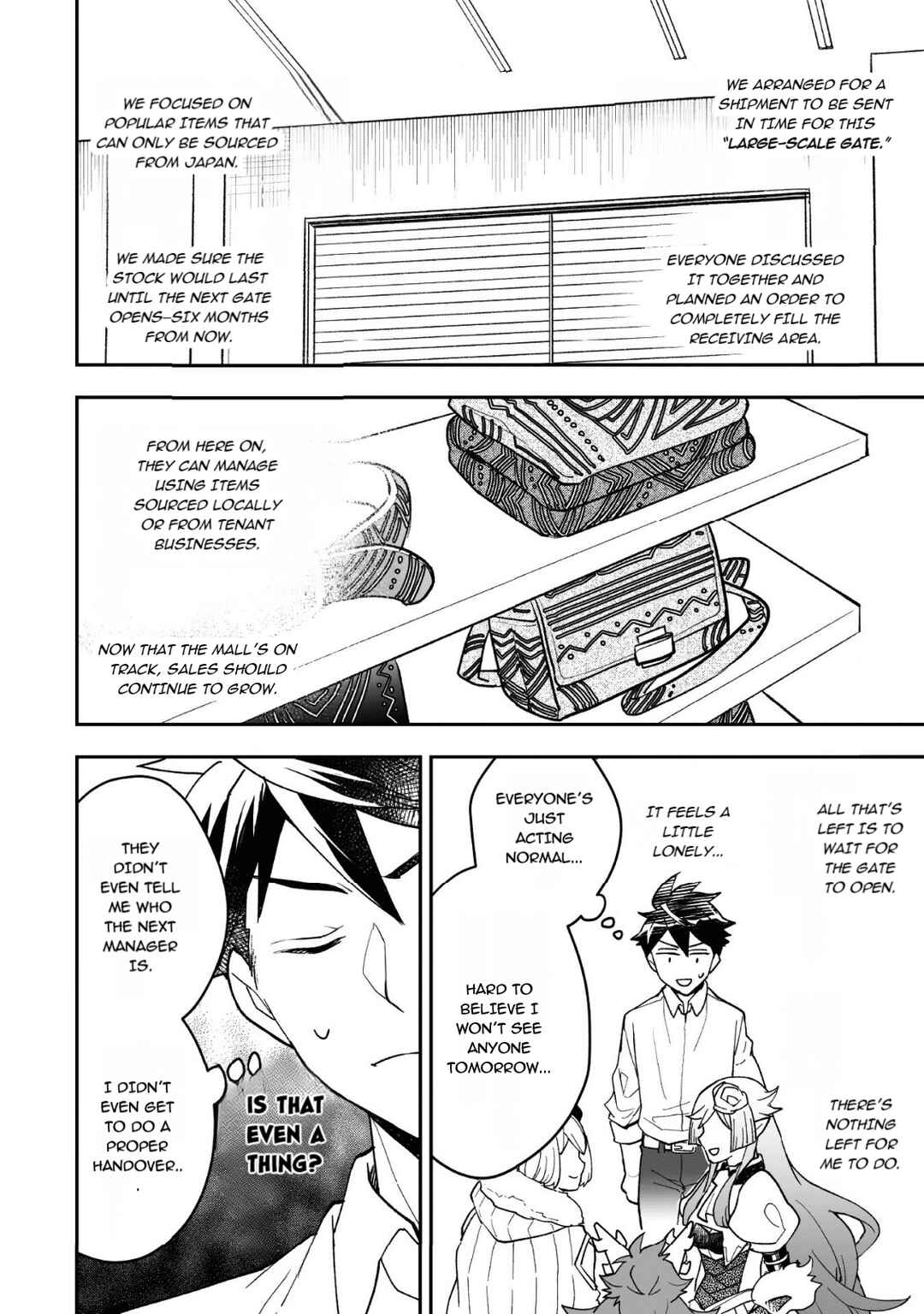 Page 13 Chapter 24 AWEON Mall Isekai, Grand Opening Today! THE COMIC