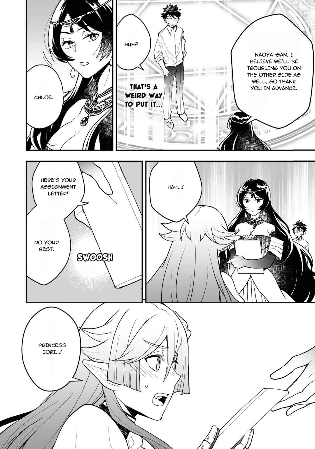 Page 21 Chapter 24 AWEON Mall Isekai, Grand Opening Today! THE COMIC