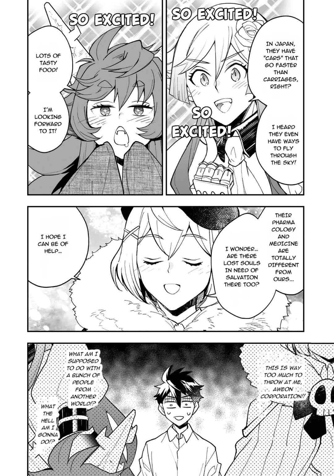 Page 30 Chapter 24 AWEON Mall Isekai, Grand Opening Today! THE COMIC