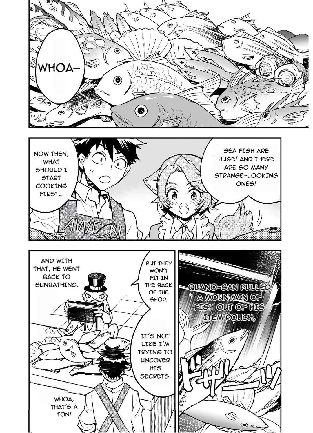 Page 13 Chapter 15 AWEON Mall Isekai, Grand Opening Today! THE COMIC
