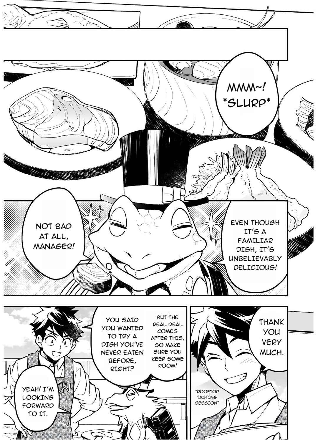 Page 22 Chapter 15 AWEON Mall Isekai, Grand Opening Today! THE COMIC