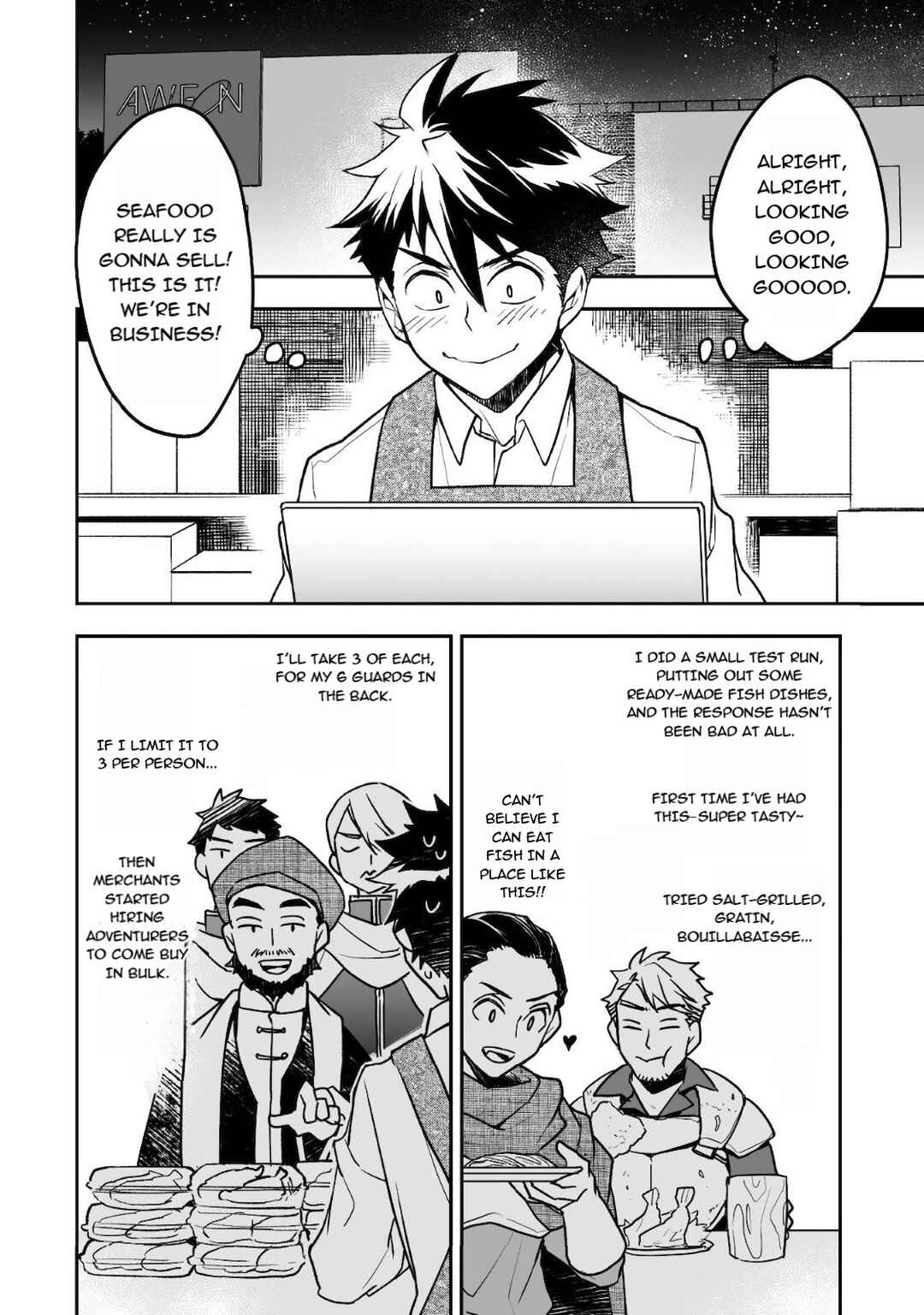 Page 2 Chapter 18 AWEON Mall Isekai, Grand Opening Today! THE COMIC