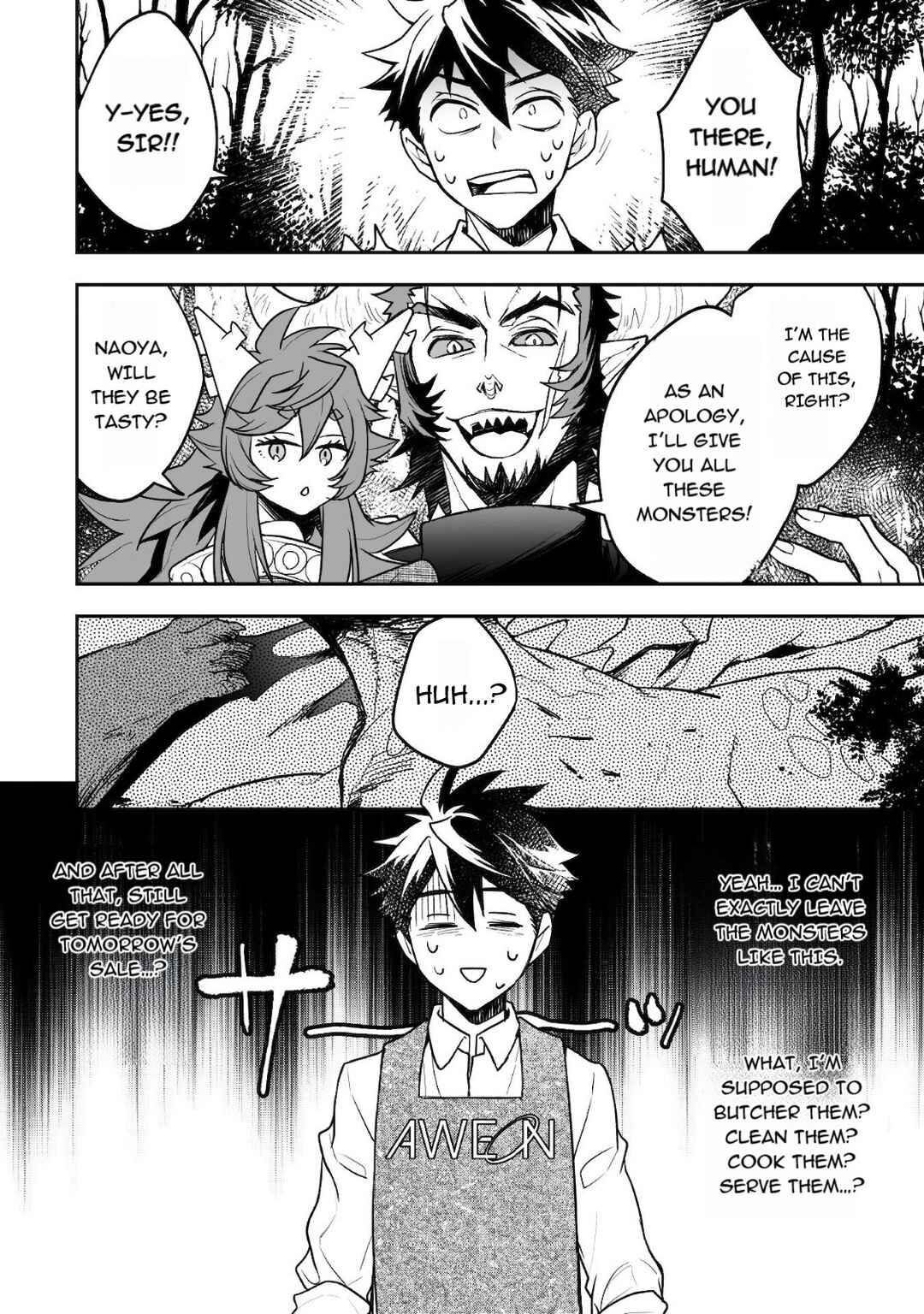 Page 28 Chapter 18 AWEON Mall Isekai, Grand Opening Today! THE COMIC
