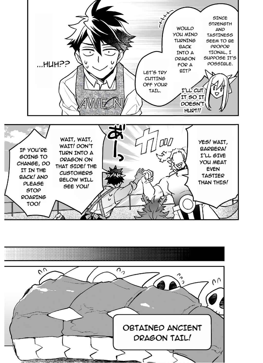 Page 21 Chapter 19 AWEON Mall Isekai, Grand Opening Today! THE COMIC