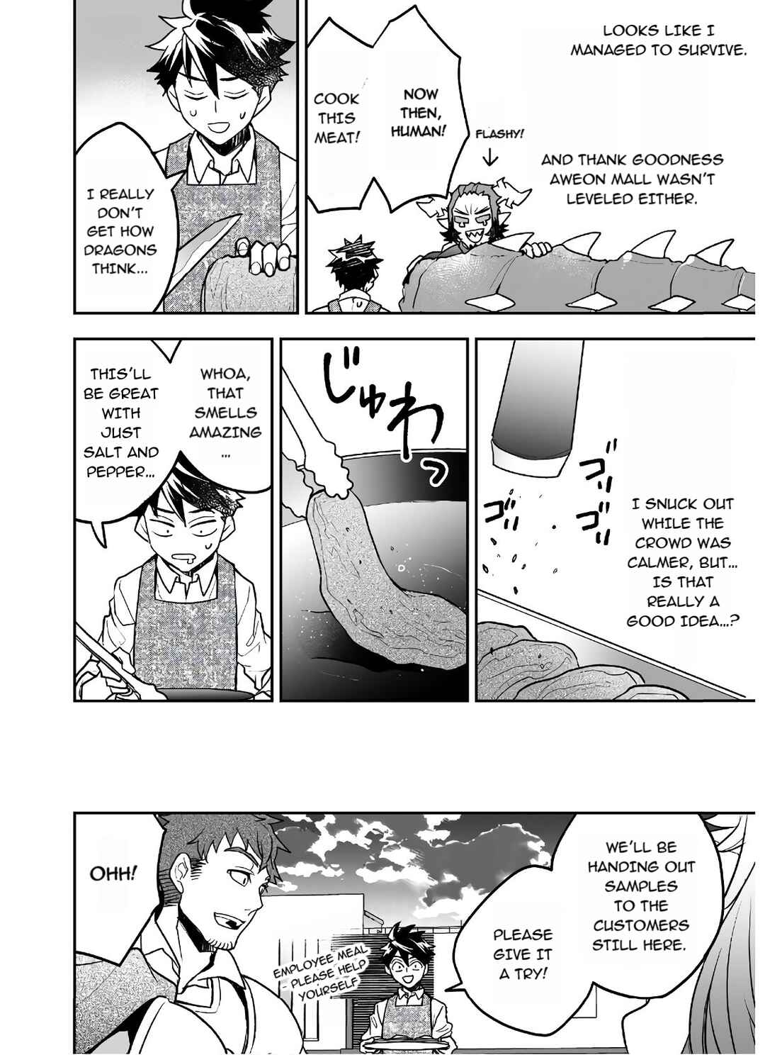 Page 22 Chapter 19 AWEON Mall Isekai, Grand Opening Today! THE COMIC