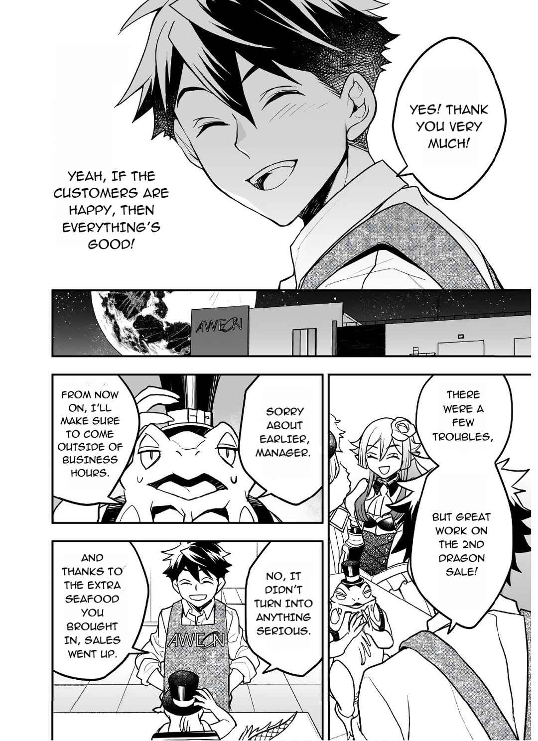 Page 26 Chapter 19 AWEON Mall Isekai, Grand Opening Today! THE COMIC