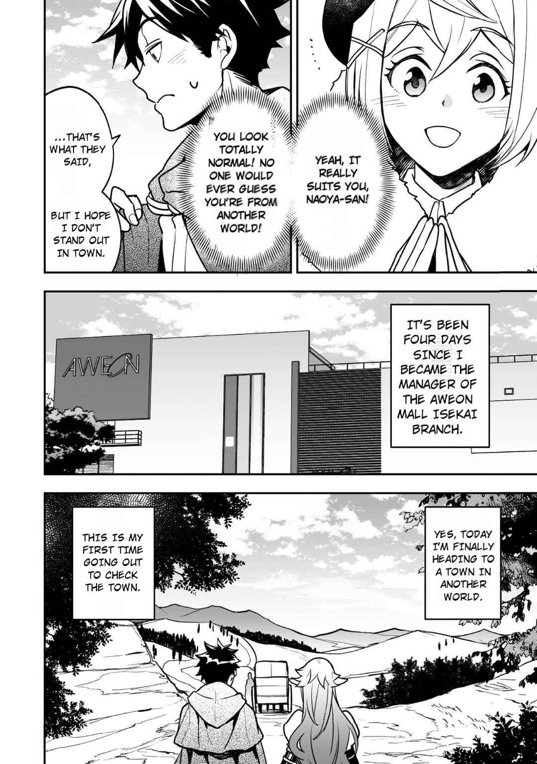 Page 3 Chapter 5 AWEON Mall Isekai, Grand Opening Today! THE COMIC