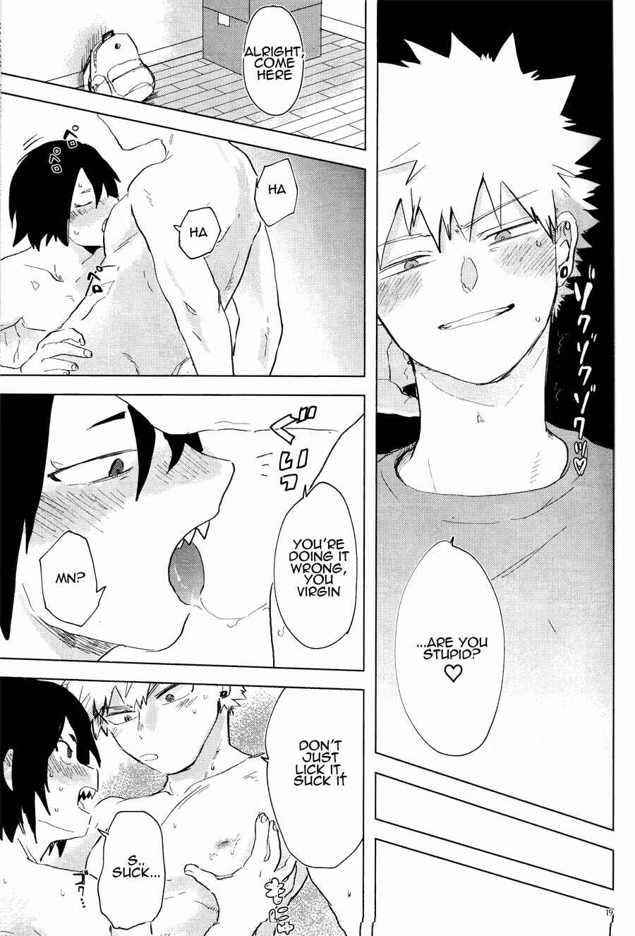 Page 18 Chapter Unknown_5fca Boku no Hero Academia - Dame desu! Bakugou-san!! (Doujinshi)