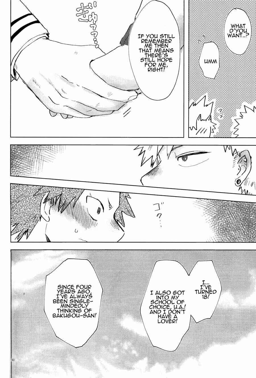 Page 29 Chapter Unknown_5fca Boku no Hero Academia - Dame desu! Bakugou-san!! (Doujinshi)