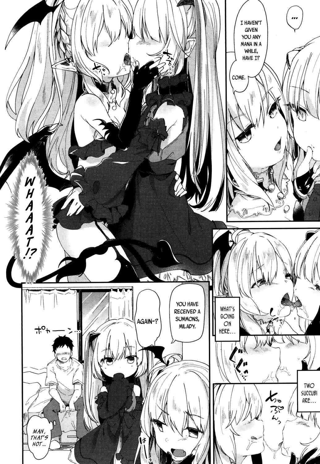 Page 4 Chapter 3 Im a Servant to These Small Succubi