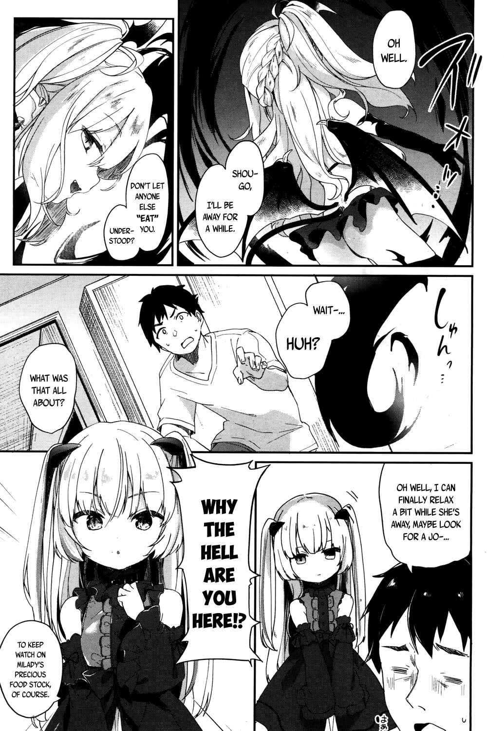 Page 5 Chapter 3 Im a Servant to These Small Succubi