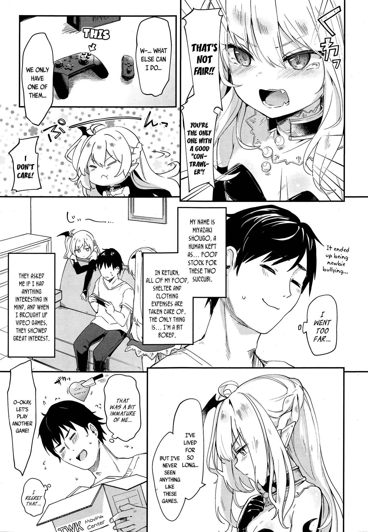 Page 3 Chapter 5 Im a Servant to These Small Succubi