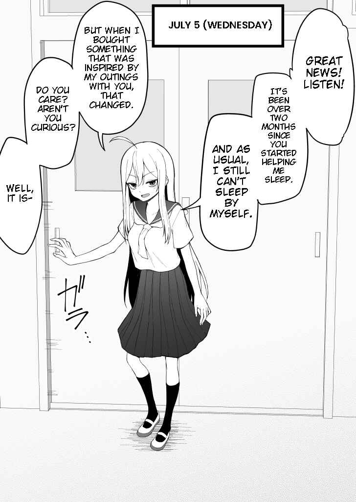 Page 1 Chapter 10 Hanashi ga Susumu Goto ni Me no Kuma ga Kieteiku Onnanoko