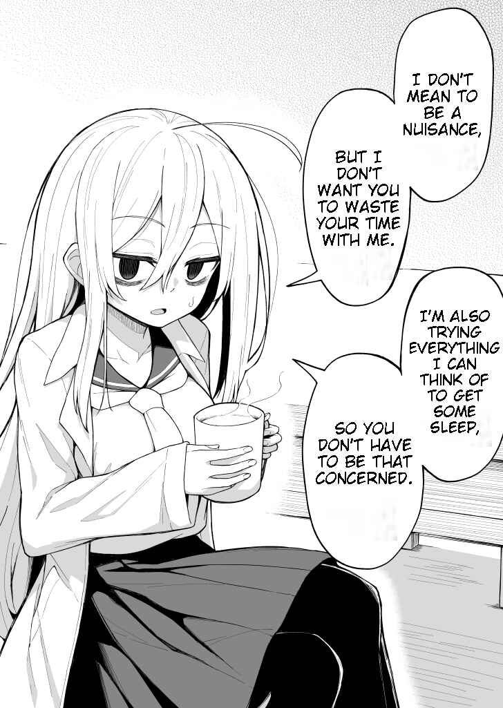 Page 2 Chapter 2 Hanashi ga Susumu Goto ni Me no Kuma ga Kieteiku Onnanoko