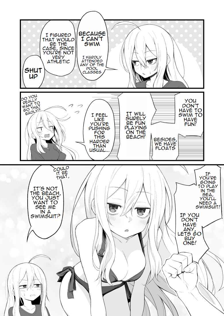 Page 2 Chapter 13 Hanashi ga Susumu Goto ni Me no Kuma ga Kieteiku Onnanoko